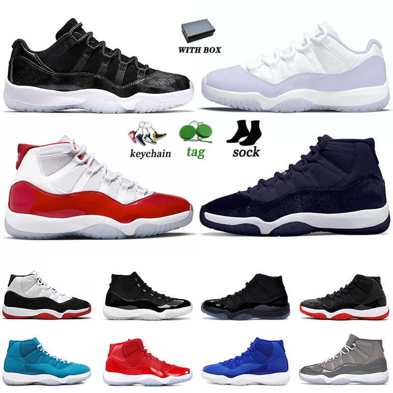 

Originals OG Mens Sports 11s Basketball Shoes Jumpman 11 Low 72-10 Pure Violet Midnight Navy Cherry White Bred Concord Win Like 96 Jubilee Off Womens Trainers, C31 high concord 45 36-47