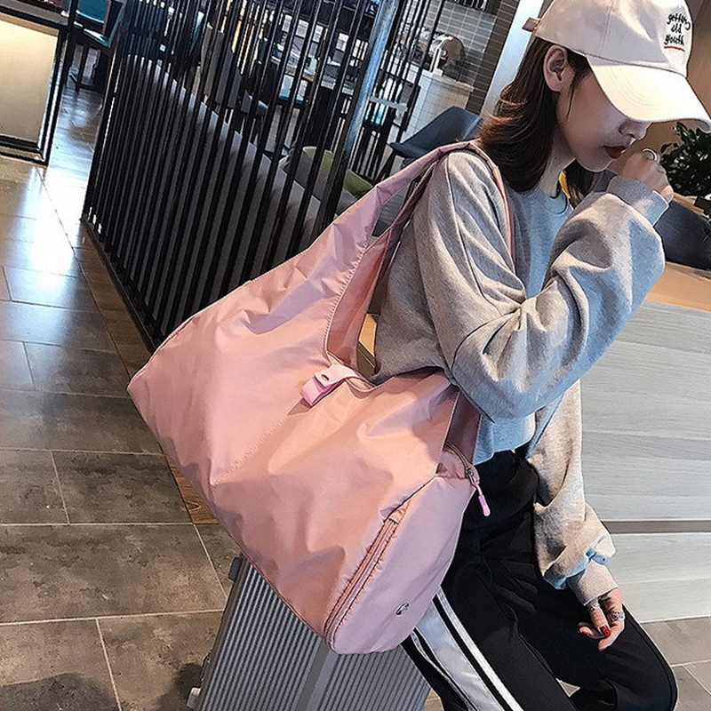 

2022 New Gym Duffel Bag Organizer Fashion Carry On Hand Luggage For Woman Waterproof Sports Fitness Bags Crossbody Shoulder Pack 6 Colors, 002