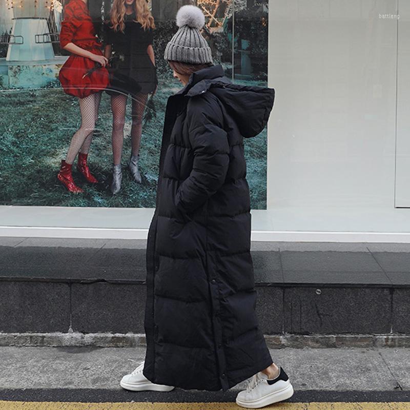 Women's Down Large Size Coat Extra Maxi Long Winter Jacket Women Snow Big Plus Female Warm Overcoat Canada Outerwear Clothing Quilted 6XL