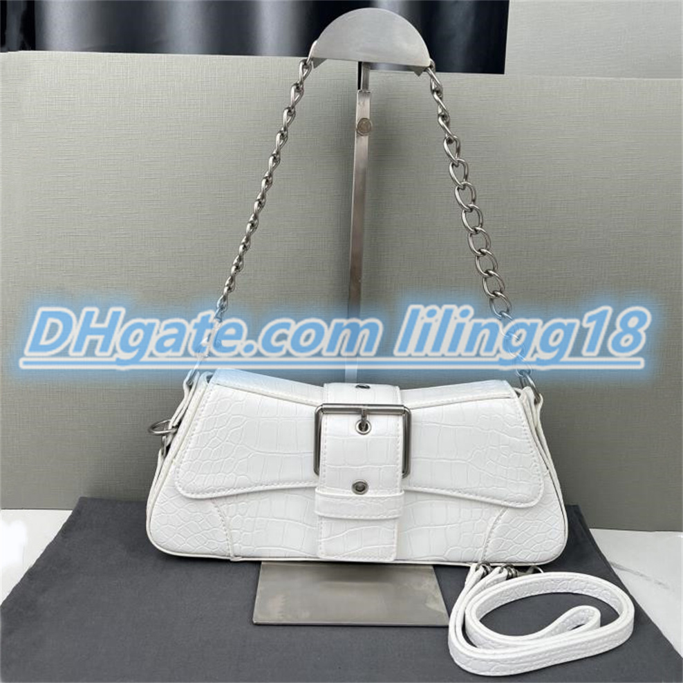 

Top Real Leather Women's Shoulder Bags famous brushed tote Genuine Luxury Designer man Women Shoulder Bag hobo Crossbody Bags Handbags Fashion Totes Purses, White crocodile pattern
