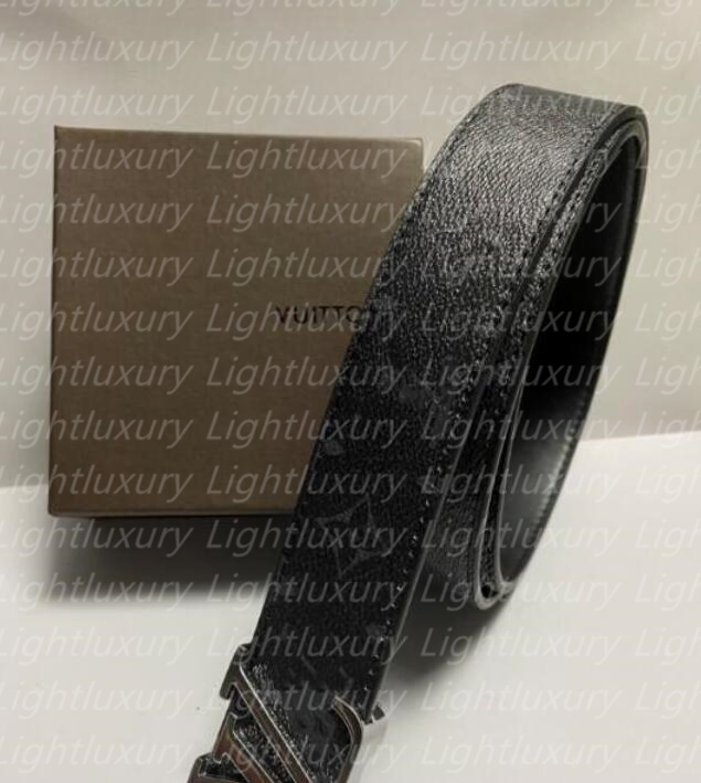 

Men Designers Belts Classic fashion luxury casual letter smooth buckle womens mens leather belt width 3.8cm, Belts+box