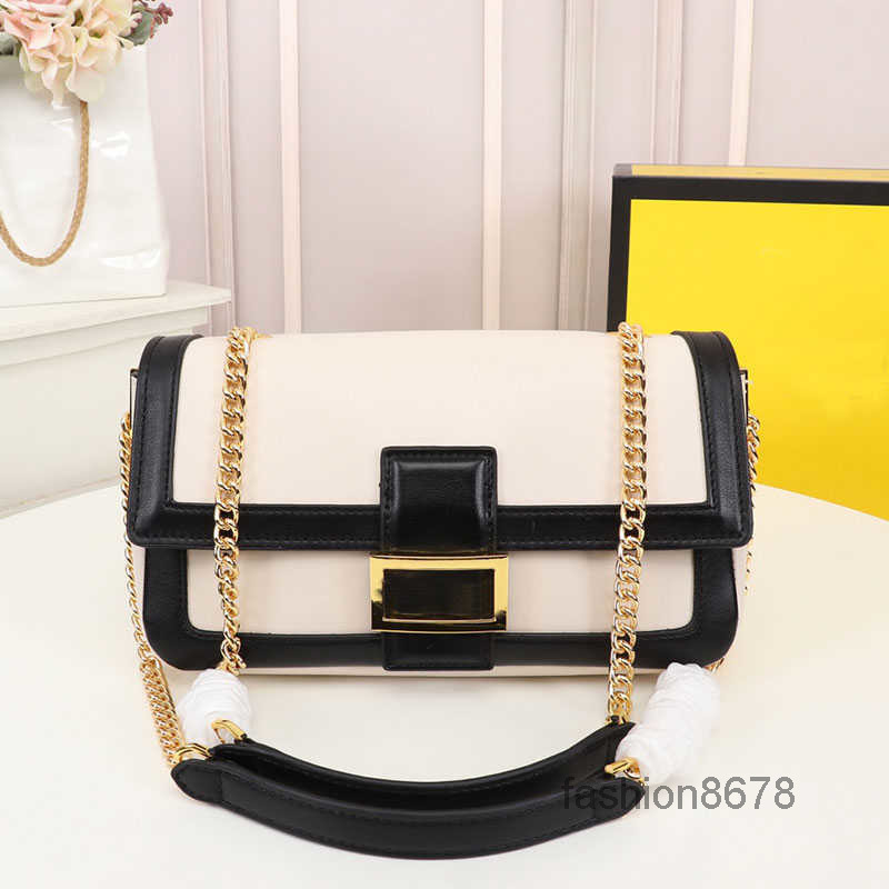 

Evening Bags Luxury Designer FD Bags Women Handbags 2022 Leather Bag Quality Tote handbag, Black