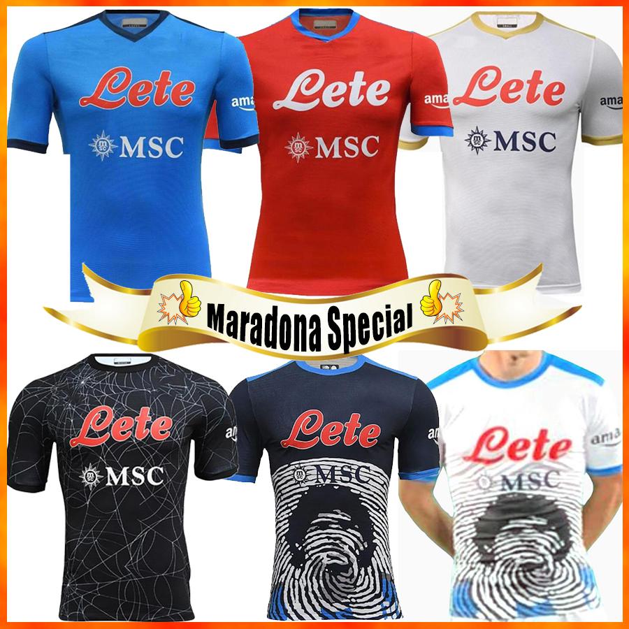 

Soccer Jerseys Maradona Special 2021 22 Napoli Adults kids kit top thai quality 21 22 Halloween Naples Football ZIELINSKI INSIGNE OSIMHEN FA, 01