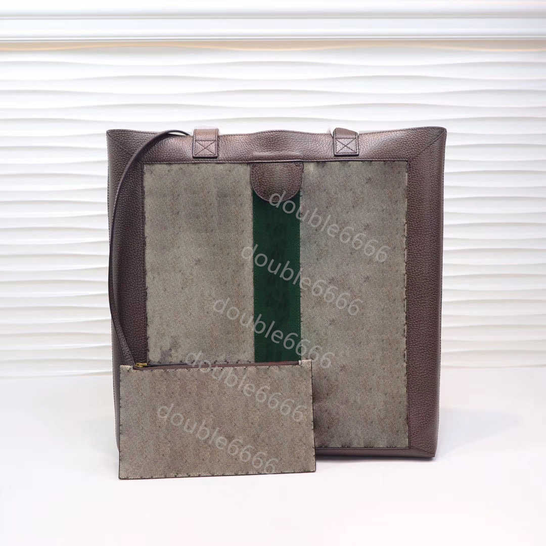 

Top quality shopping bag two piece set fashion handbag with change Wallet Handbag Shoulder Bags