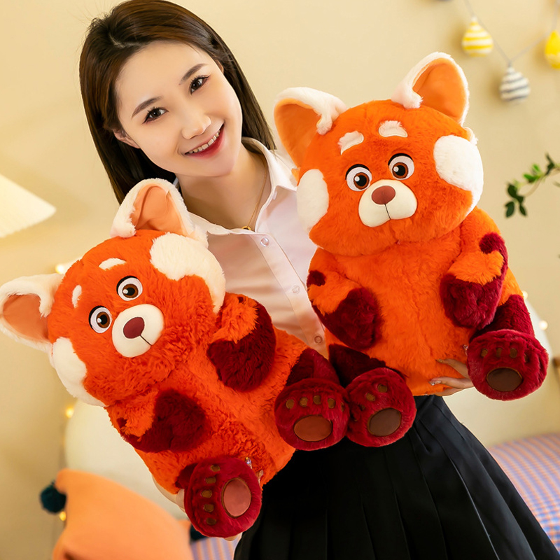 

Red Panda Doll Movie Classic Re-engraving Soft and Comfortable Children Accompanying Plush Doll Family Ornament, 70cm