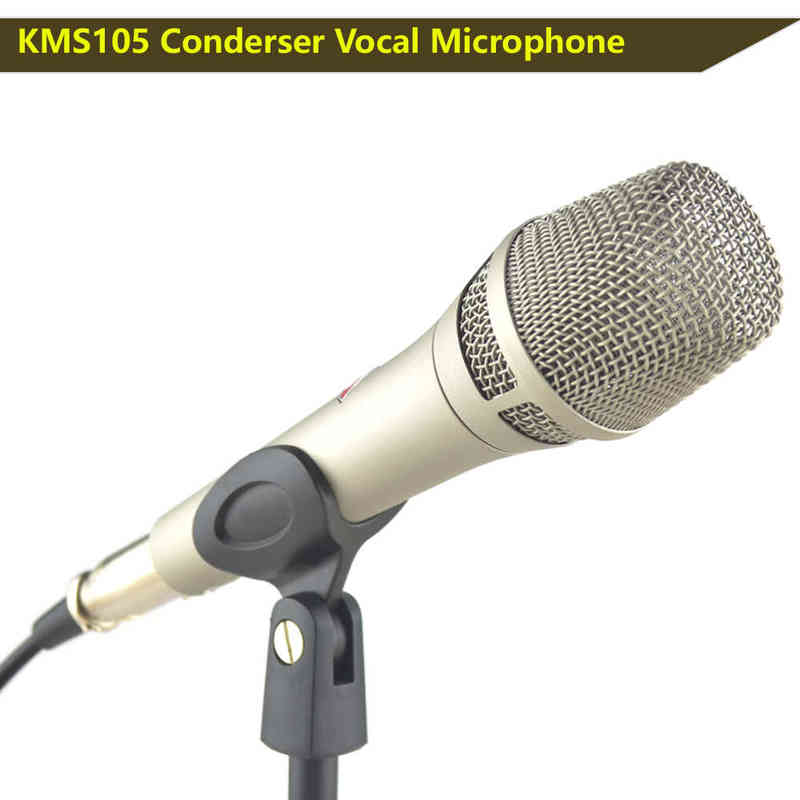 Microphones professional vocal microphone KMS105 Microphone Studio Grade Stage for Vocalists kms105 recording T220916-image-803723016