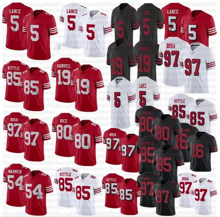 

Football Jersey San Francisco''49ers''custom 80 Jerry Rice 15 Jauan Jennings 29 Talanoa Hufanga 25 Elijah Mitchell 22 Jeff Wilson Jr. 42 Ronnie Lott 5 Trey Lance, Color