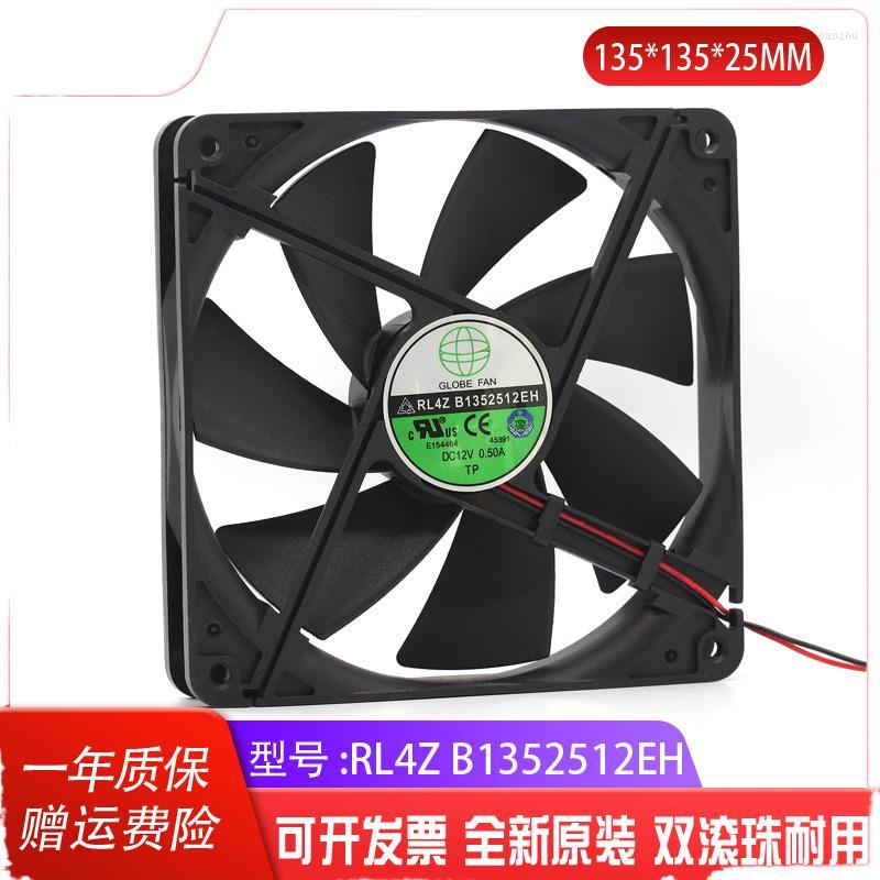 

Computer Coolings GLOBE Fan RL4Z B1352512EH 12V 0.5A 13.5cm Power Supply Of PC Case Cooling 135mm 135x135x25mm Cooler