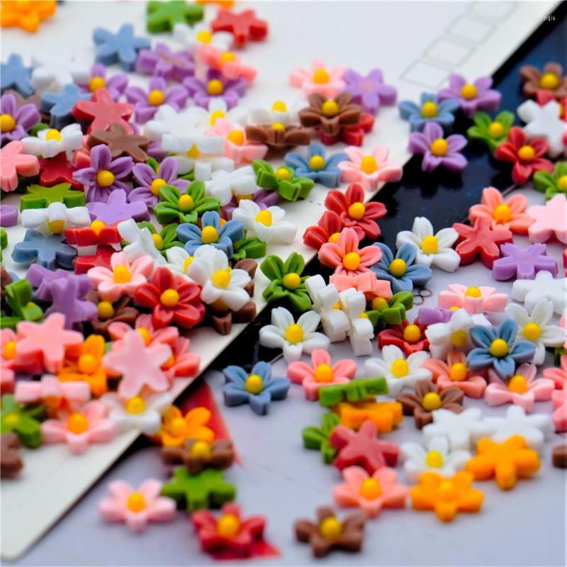 

Nail Art Decorations 100pcs/lot 3D Mixed Colors Cherry Flowers Natural Floral Sticker Accessories For DIY Polish Decals Jewelry Manicure