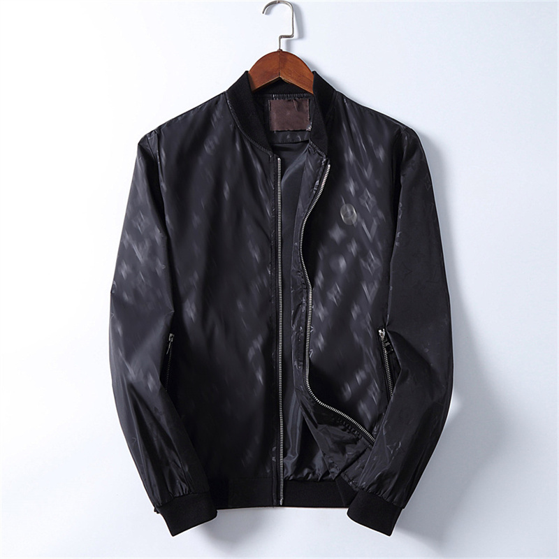 2022 New Designer Jacket Mens Zipper Slim Fit Short hip hop Casual Letter pattern Sport Motorcycle coat Biker Letters fashion luxury clothing Win