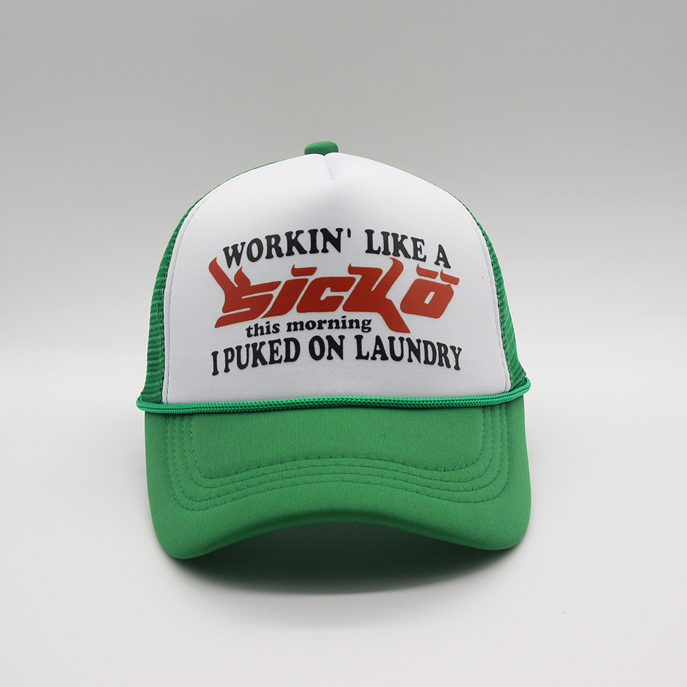 

Ball Caps for Men and Women IAN CONNOR SICKO TRUCKER HAT Casual Breathable Sunshade Cap, Aspic