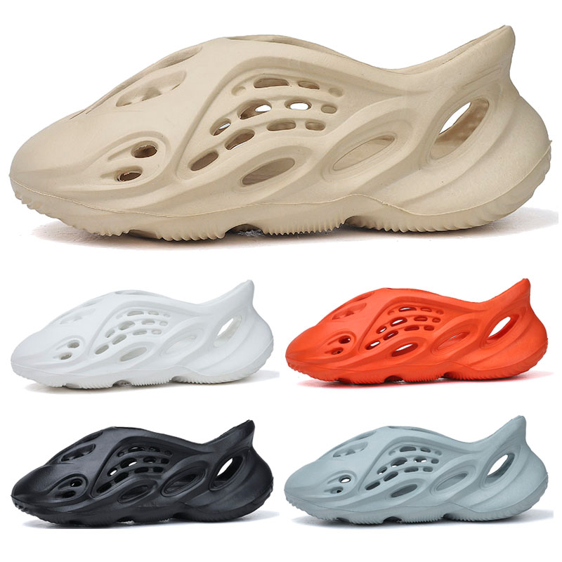 

Designer Foam Runr Slippers Men Woman slider Vermillion Mineral Blue Onyx Pure Sandals Slide Slipper Ochre Bone Resin Clog Desert runr slides shoe 22-45, Shoes box