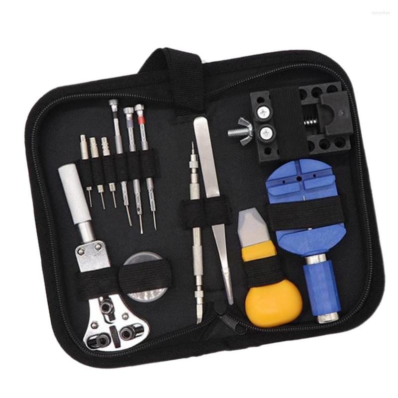 

Watch Repair Kits 12 PCS Tool Kit Case Opener Spring Bar Set Bonus A Hammer