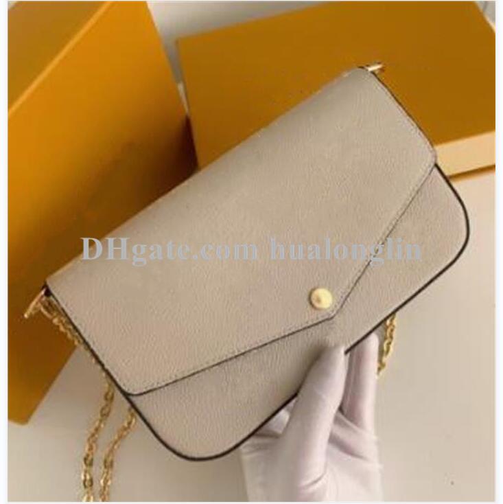 

Luxury Designer Woman bag Women Handbag Original Box Date code shoulder bags cross body fashion purse, 69977 beige-white logo