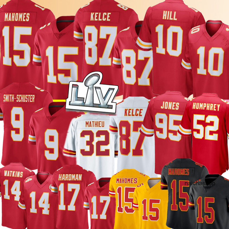 

Jersey 15 Patrick Mahomes Travis Kelce Tyreek Hill Juju Smith Schuster Tyrann Mathieu Football Kansas''City''Chiefs''nfl''jersey, Men {s-xxxl}
