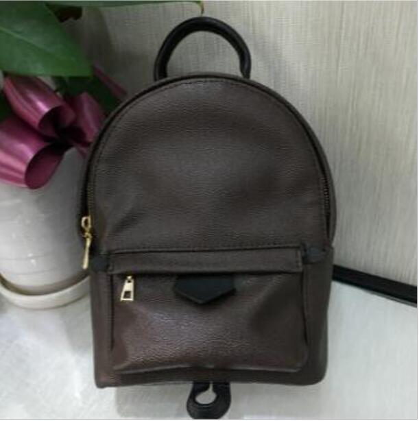 

women bags Pu Leather Mini Women Bag Children School Bags Backpack Famous Fashion Springs Palm Lady Bag Travel Bag 16x8x21cm, Box