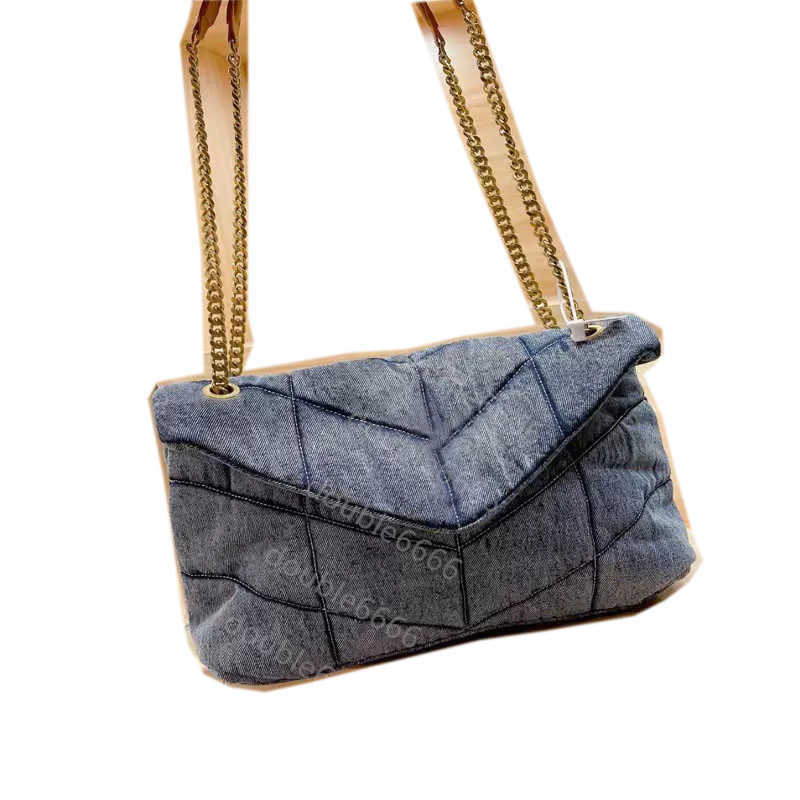 Top Quality Handbags Women Denim Blue Chain Shoulder Crossbody Bag Classic Designers Handbag Envelope Messenger Bag Purse 577475-image-934315488