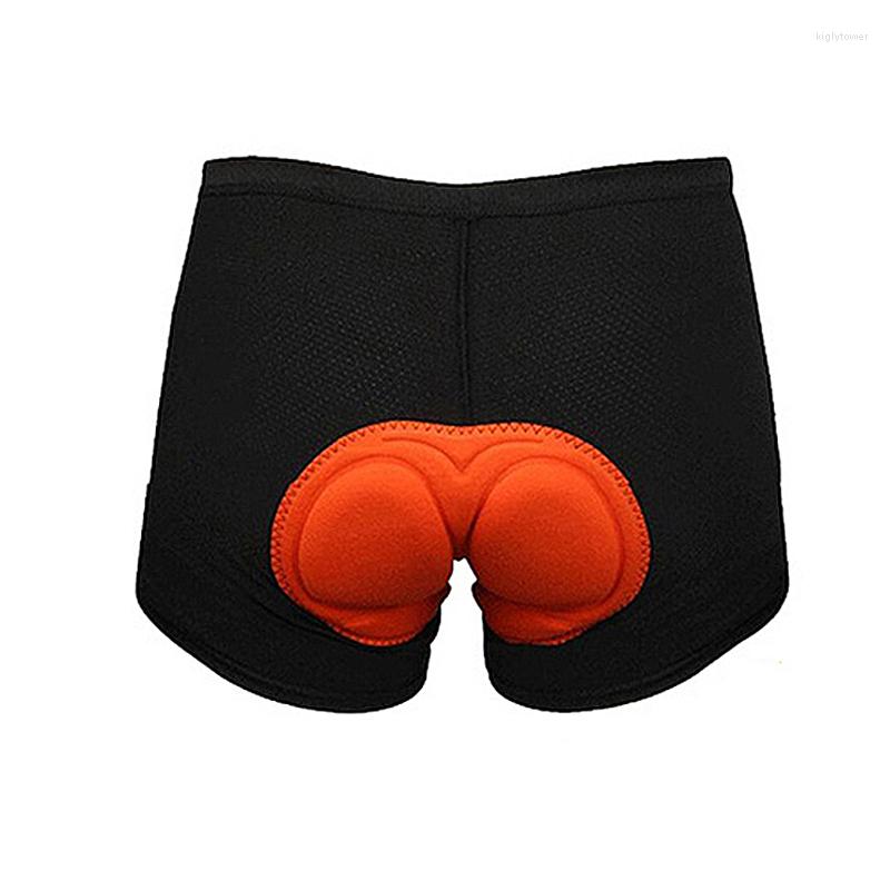 

Motorcycle Apparel Unisex Black Bicycle Cycling Shorts Solid Comfortable Underwear Sponge Gel 3D Padded Bike Short Pants