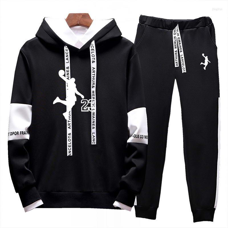 

Men's Tracksuits 2022 Brand Fashion Autumn Spring Sports Suit Sweater Pants 2 Sets Of Self-cultivation, 06