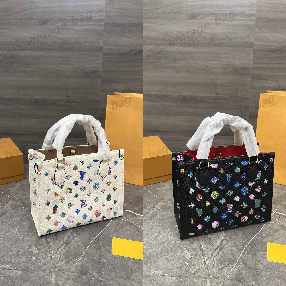

Onthego PM 25cm Mummy Bag Fall for you Mini Tote Stardust Monograms Purse spring in the city Shopping Pocket Women Shoulder Cross Body handbag OTG M46216 M59856 M45653