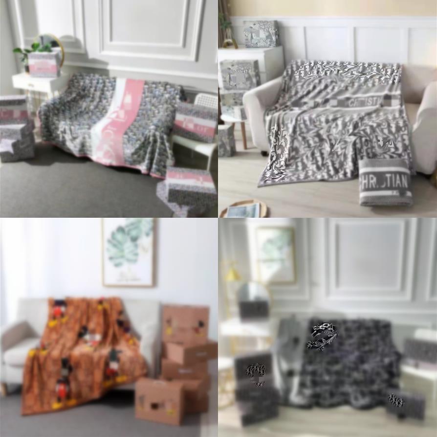 

Designer Blankets Letter Blanket Cashmere Women Luxury Sublimation Winter Baby Beach Bathing Towel Bath sheet