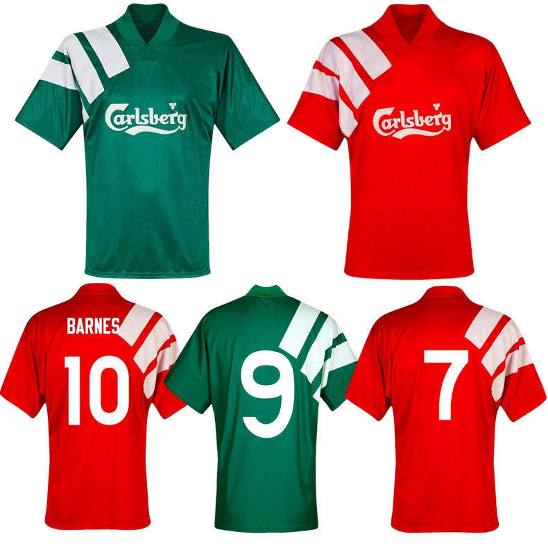 

1992 1993 Barnes Rush retro soccer jersey Molby Redknapp Mark Wright Fowler Stewart 92 93 Nicol McManaman home away vintage classic football shirt, 92 93 home jersey