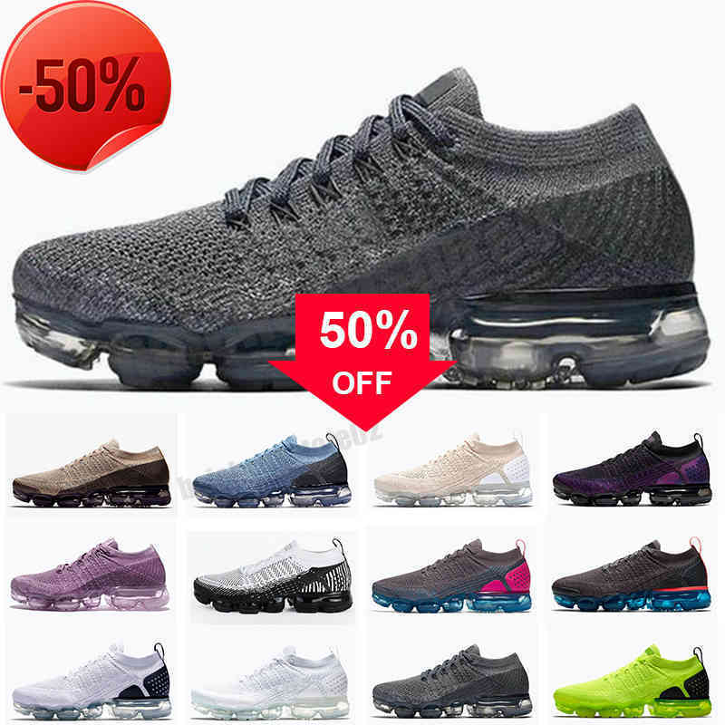 

dunks lows 2023 Cushion Knit Moc Fly 2 .0 Mens Running Shoes Red Fuchsia Racer Blue Diffused Taupe Women Sneakers Trainers Size 36 -45 UV5J, Color 3