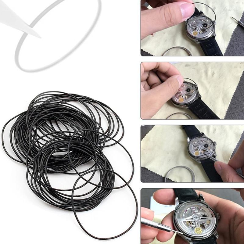 

Watch Repair Kits 0.5/0.6/0.7mm Dia Rubber O Ring Waterproof Round Back Gasket Seal Washers Set Tool Parts