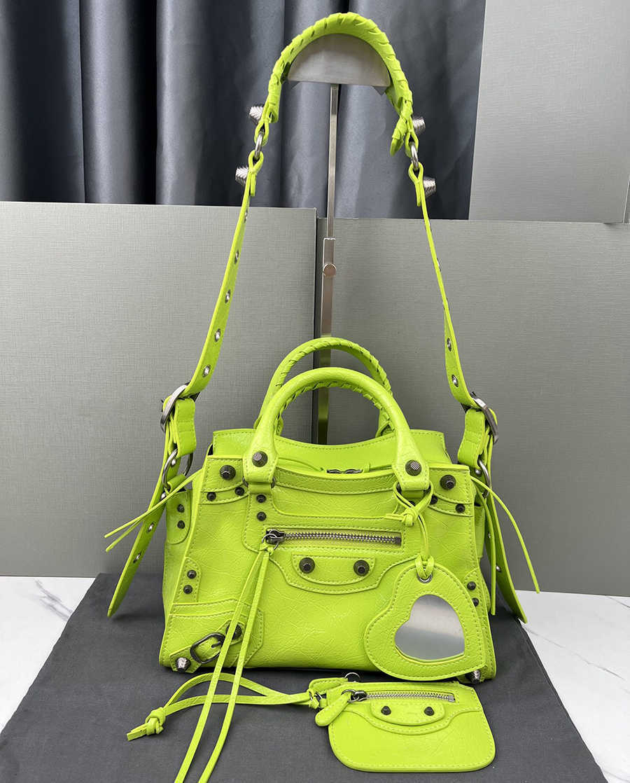 

Designer Bag Quality Top le Women Lady Motorcycle Shoulder Bags Luxury Designers Genuine Leather Crossbody Clutch Wallet Purse B, Black