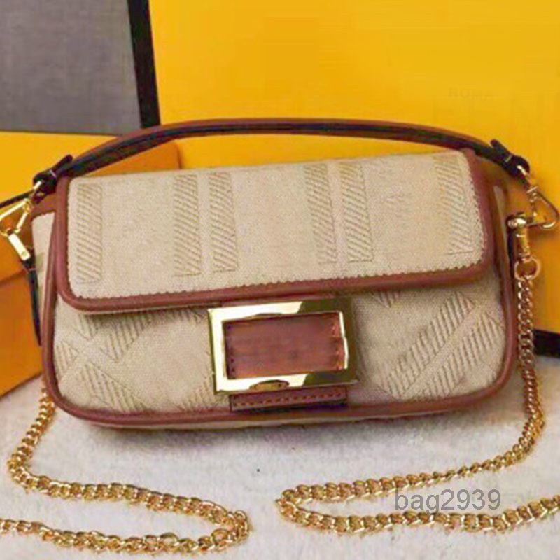 

Evening Bags crossbody bag Baguette handbags purse women shoulder bags cluth wallets Canvas leather fashion Embroidered letters Detachable