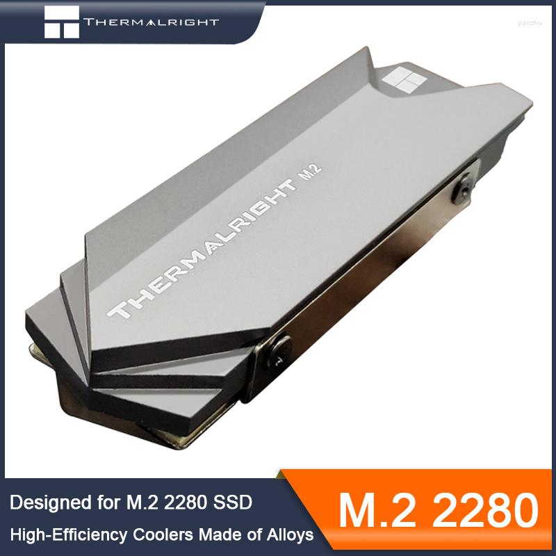 

Computer Coolings Thermalright M.2 2280 SSD Heat Sink M2 NVMe Solid State Disk Aluminum Heatsink With Thermal Silicone Pad