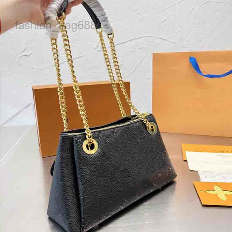 

Evening Bags Black Embossing Chain Bags Luxurious designer SURENE BB BAG Handbag Hardware Ladies Coated Shoulder Bag Wallet