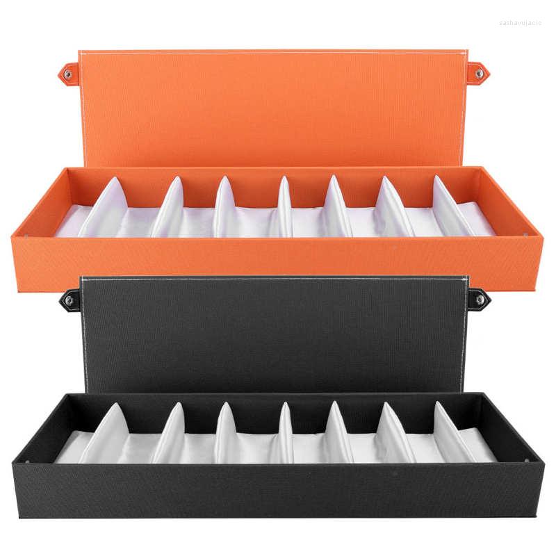 

Watch Boxes 8 Grids Portable Glasses Display Case Travel Sunglasses Storage Organizer For Organizing Your Or