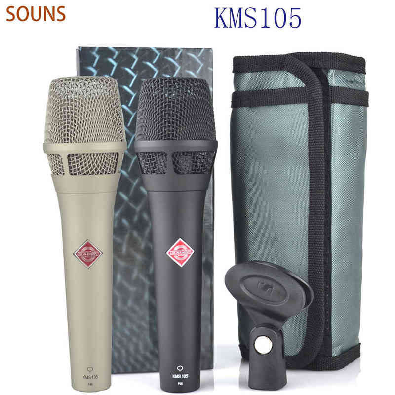 

Microphones KMS105 professional vocal microphone Top Quality kms105 gaming karaoke Studio Microphone microfone condensador KMS105 With T220916