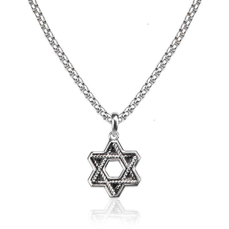 Colliers Hommes Femmes Designer Rétro Chaîne Collier Femmes Ruban Charme Pendentifs Hip Hop Haute Qualité Pentagramme Pendentif De Mode