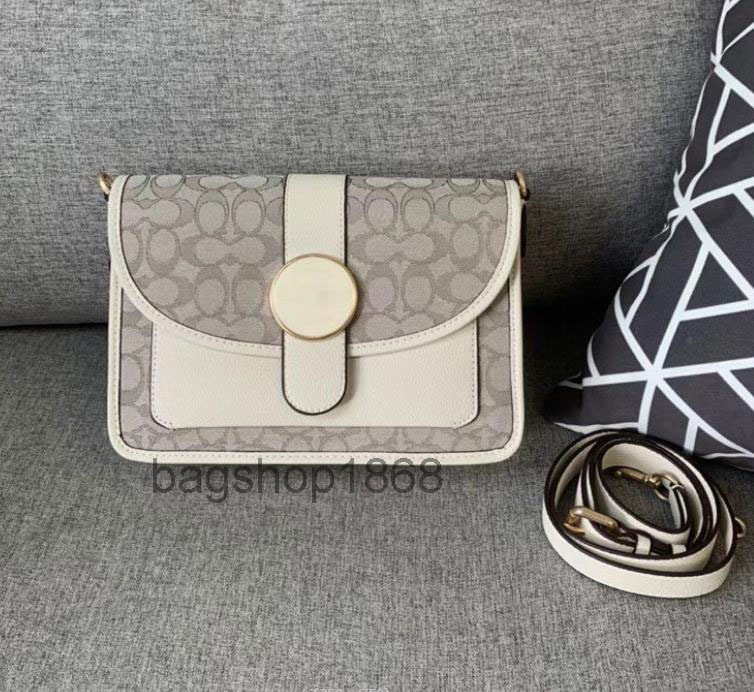 

Designer Bags small New square bag old flower color matching classic fashion women's bag shoulder messenger bag 2022, Blue