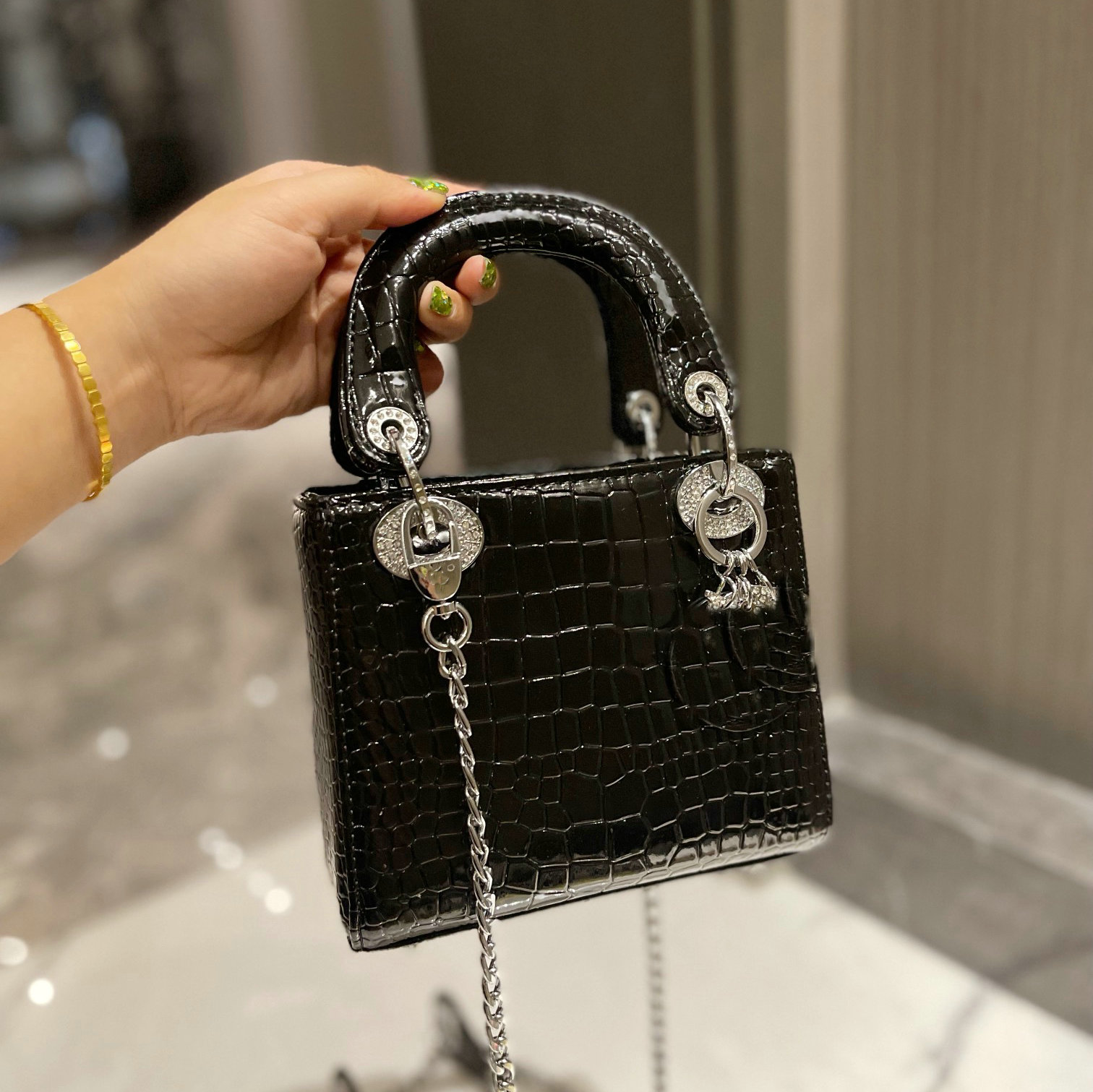 

luxuries designers women bags Shoulder Bag Mini Versatile for Crossbody as well Vintage Retro Style Lady Flap Totes Designer Handbags Women, Gray