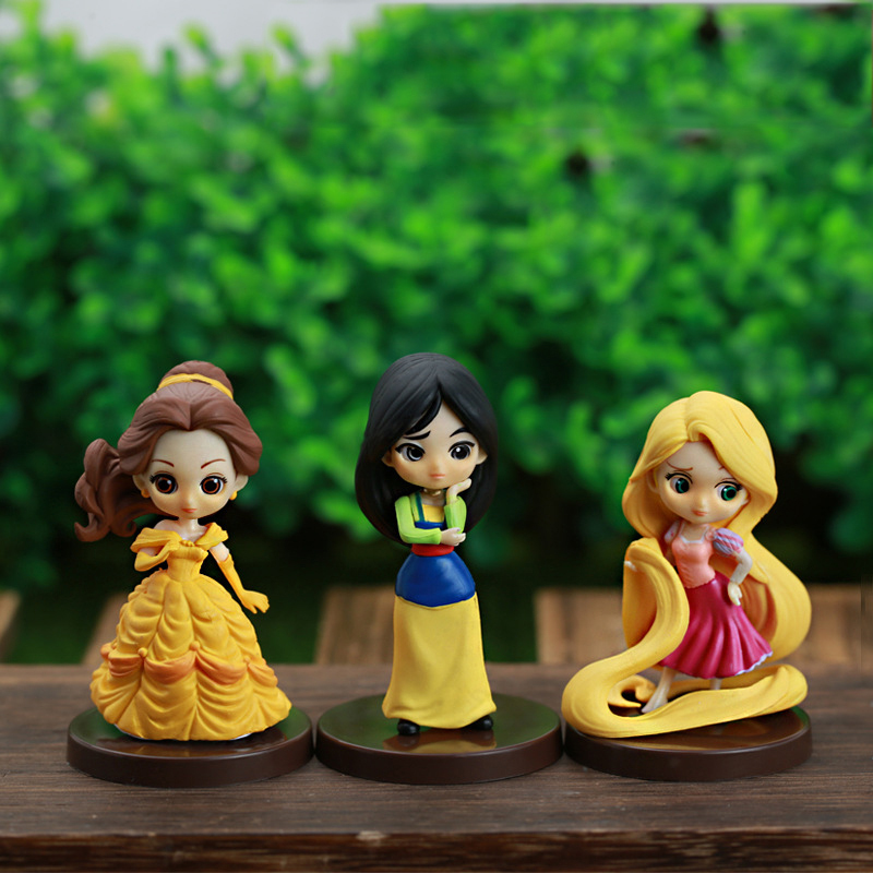 

Disney genuine authorized Dolls & Accessories princess small model classic image cute and moving good gift daily surprise ceremony sense