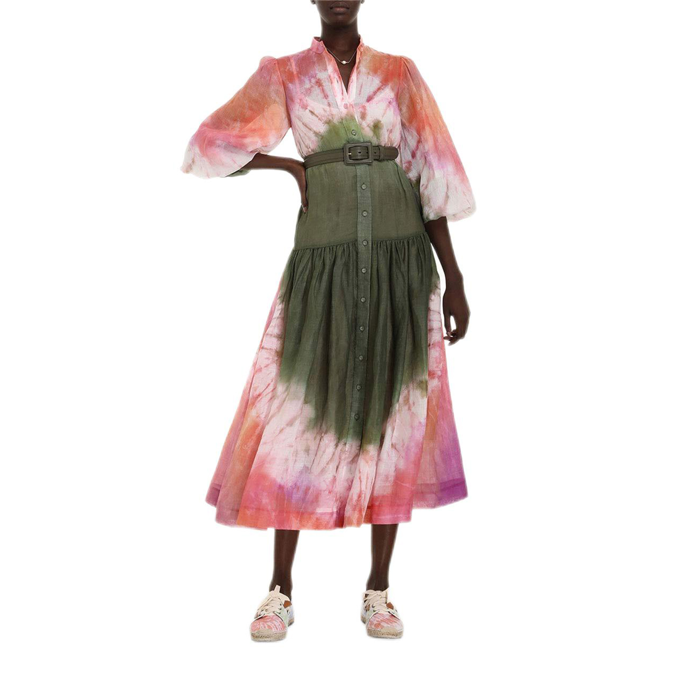 

Luxury Fashion Runway Floral Dress Women 2022 Sweet Cute Long Sleeve Mock Neck Print High Waist Party Slim A-Line Mini Dresses Office Lady Spring Autumn Shirt Frock, Multicolor