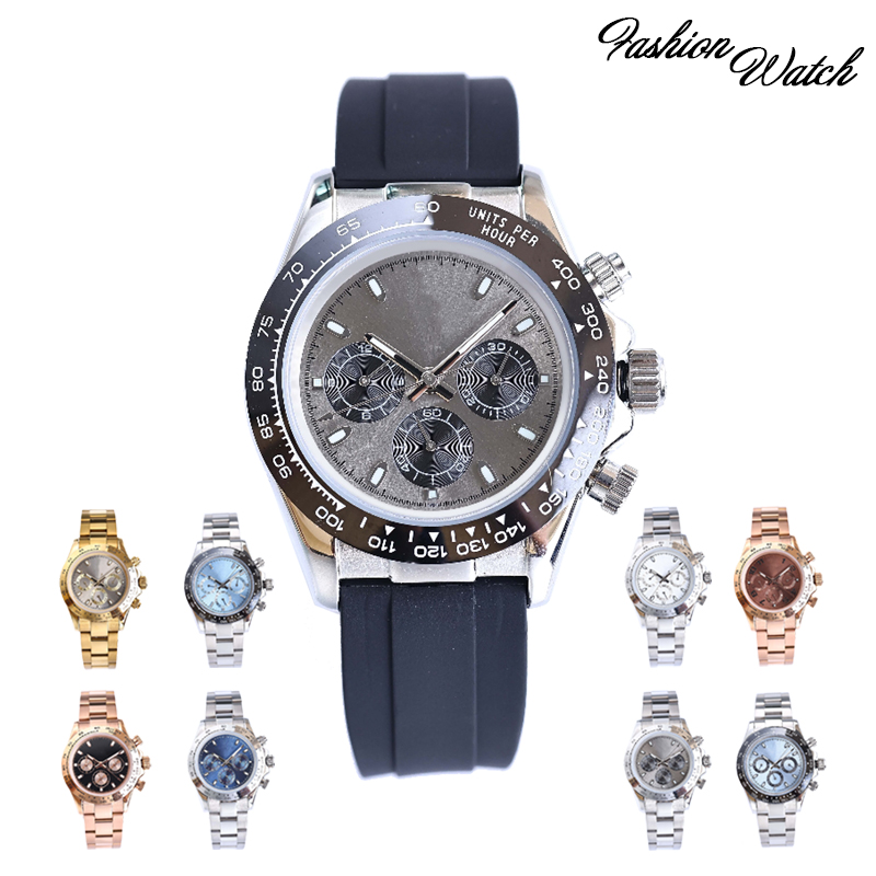 

Factory Quality Watch ST9 Rubber strap All Stainless Steel 116519 116500 Automatic 3866 Mechanical Movement Sapphire Ceramic Bezel Gray Dial Men Women Watches, Black-gray