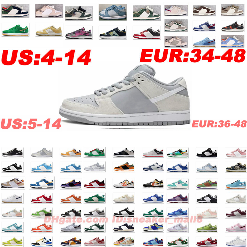 

TRD Shoes Men Women Sb Low Dunks Running Shoes Pandas Triple Pink Green Mummy Camo Strangelove Dunkes Lows Dunked Mens, Separate shoes