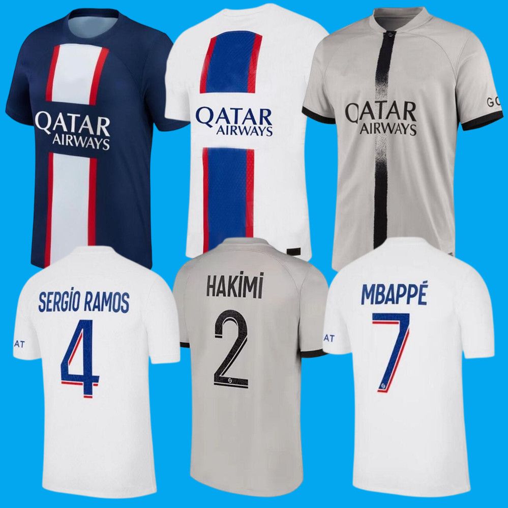 

adults kids PSGs MBAPPE soccer jerseys 2021 2022 2023 DI MARIA WIJNALDUM SERGIO RAMOS HAKIMI fourth Maillots football kit ICARDI VERRATTI Champions 10th 888, Fans 22/23 away