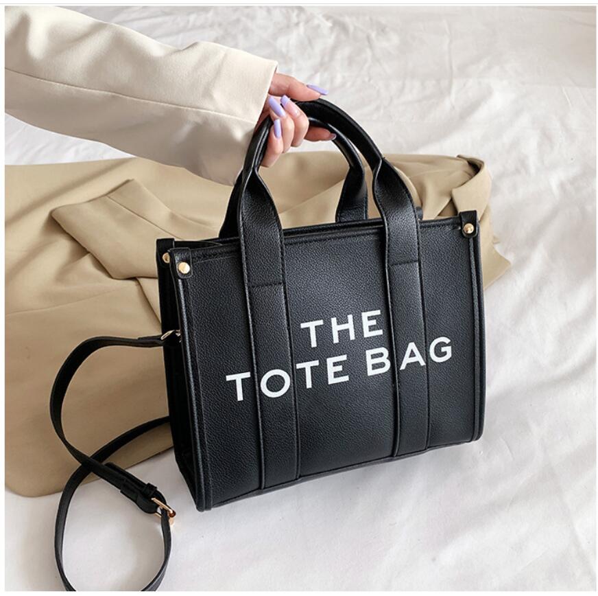 

The Tote Bag Lady Famous Designer Pu Lather Messenger Shopping Bags Plain Cross body Shoulder Bags Handbags Women Totes purse Casual Square Wallets back log design, Red