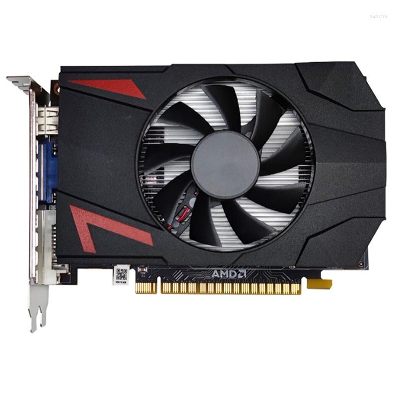 

Graphics Cards -ATI HD6770 1G DDR5 128Bit PCI-E2.0 VGA DVI Independent Card Size Chassis Dedicated Office HD