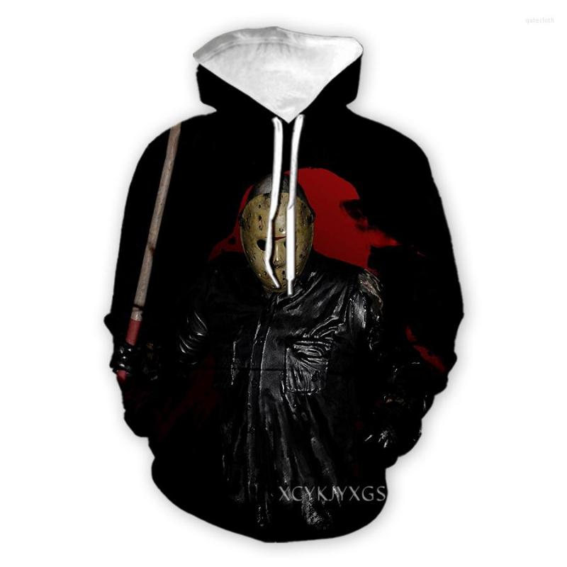 

Men's Hoodies Xinchenyuan Film Horror Venerd- 13 3D Print Men Women Fashion Clothing Street Hip Hop Casual Sweatshirt Z08, 16