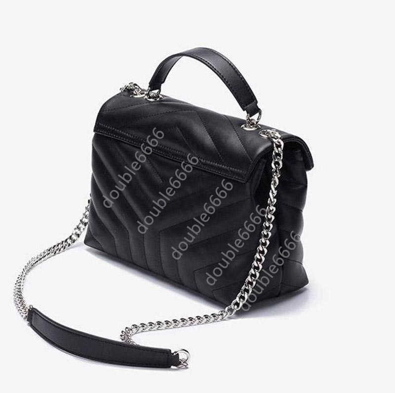 

2022 5A quality luxury handbag shoulder bag brand shaped designer seam leather ladies metal Chain high quality clamshell messenger gift box wholesale