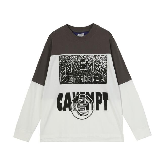 

Tees Turtleneck Pullover Embroidered Vintage Women Men T-Shirt