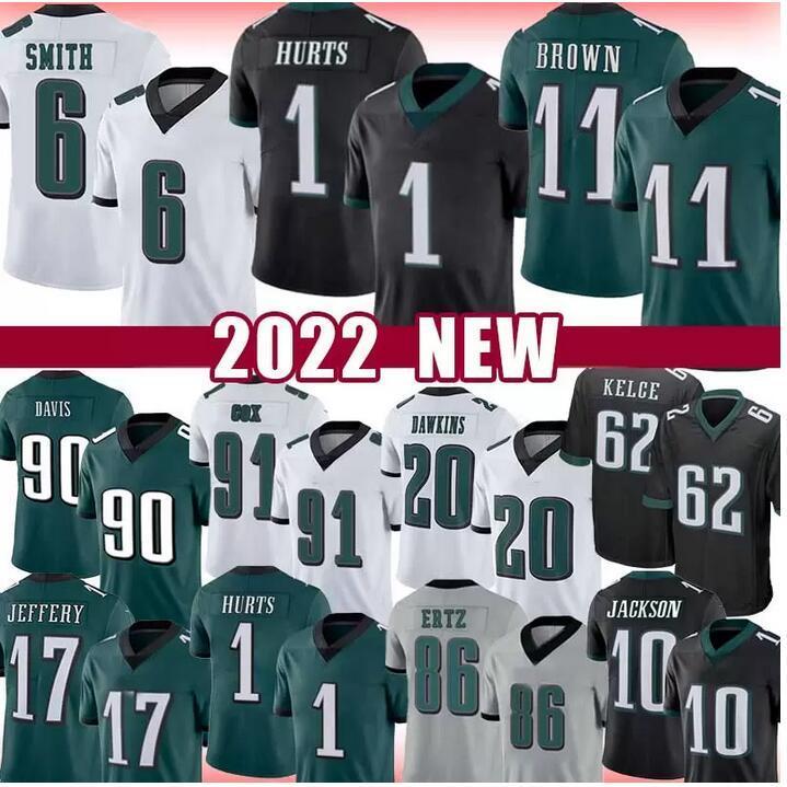 

Football Jersey Philadelphia''Eagles''custom 17 Dean 11 AJ Brown 20 Brian Dawkins 6 DeVonta Smith 1 Jalen Hurts 62 Jason Kelce 26 Miles Sanders, Colour