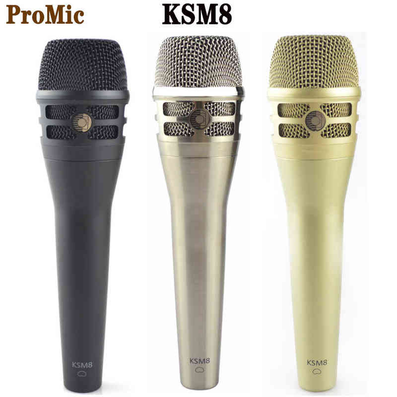 Microphones Ksm8 wired cardioid dynamic vocal microphone ksm8's most outstanding stage performance micfor PC karaoke gaming T220916-image-803211212
