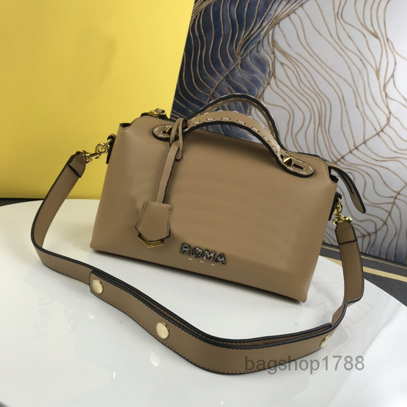 

Evening Bags Boston Handbag Tote Bags Retro Crossbody Bag Serpentine Letter Genuine Leather High Quality Handbags Purse Zipper ClosureMulti